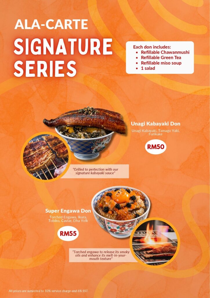 orange modern coffee menu your story page 0008